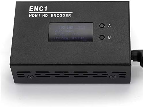 YouYeetoo 1080p HDMI מקודד מקודד מפענח, ENC1 NDI | HX1 & HX2 מפענח וידאו, תומך ב- HTTP/HLS/RTSP/RTP/UDP/RTMP/SRT,
